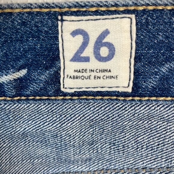 NWOT We The Free Distressed Button Fly Shorts Size 26 - Picture 4 of 5